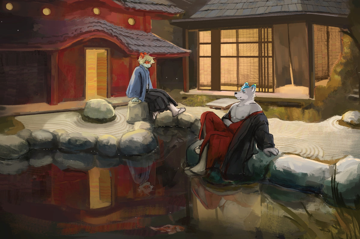 Onsen Print